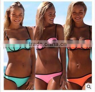 New bikini swimwear 2016 split type bathing swimsuit