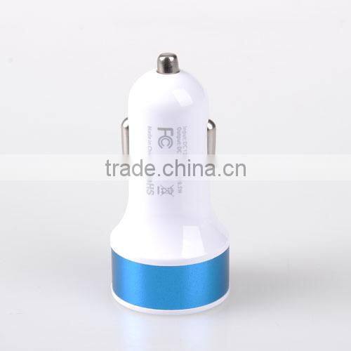 Convenient travel charger imee 2.1A compact car charger for mobile devices