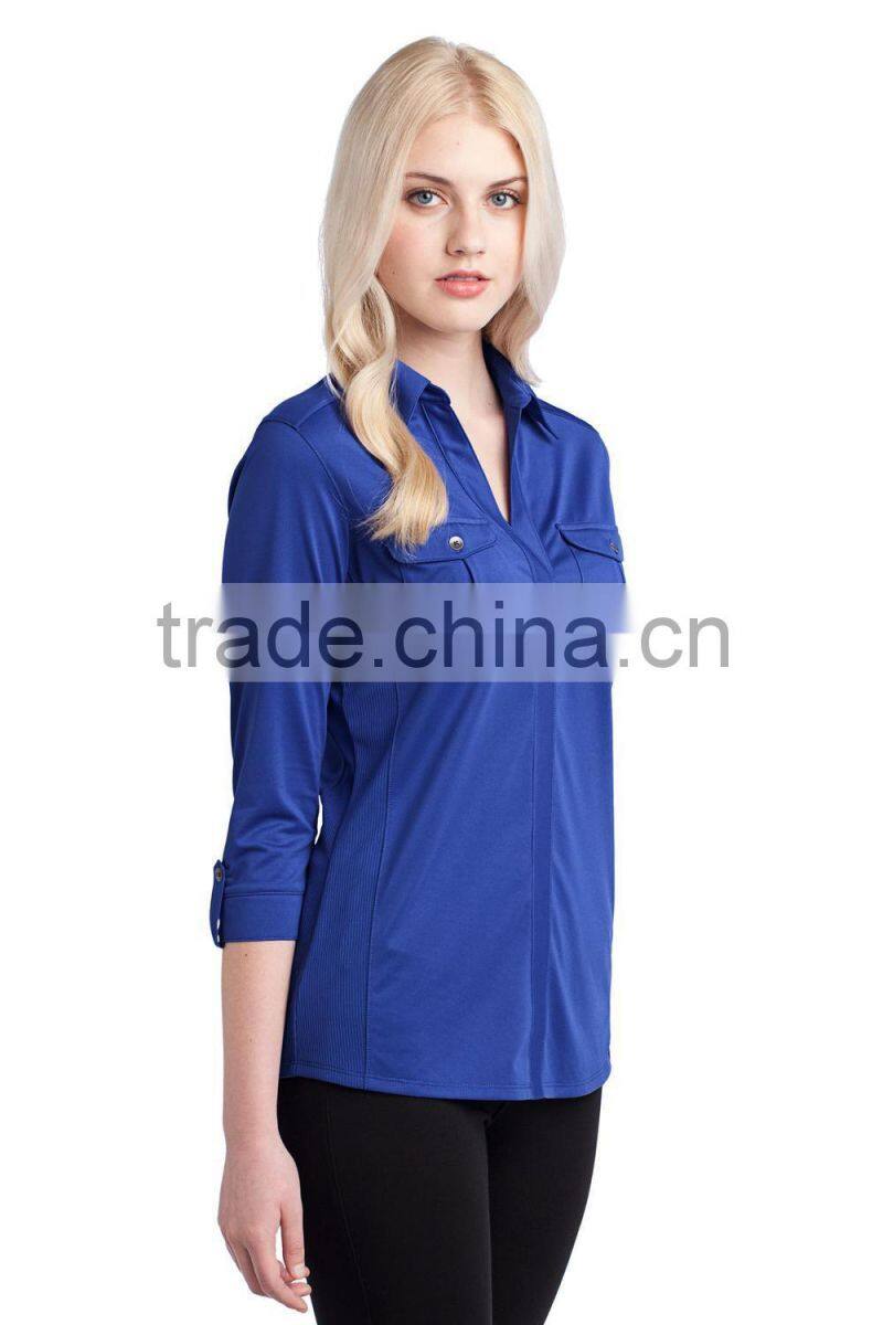 casual lady shirt fashion lady shirt