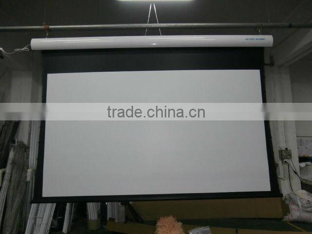 tab tension motorized screen