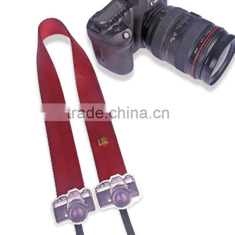 LYNCA LM series fashion colorful custom camera neck strap with camera red pattern