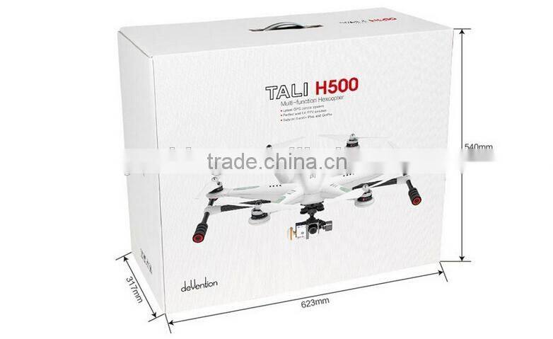 Walkera TALI H500 12Ch 3-axis FPV GPS Hexacopter Quadcopter drone w/ DEVO F12E Transmitter + G-3D Gimbal + iLook Camera