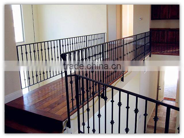 Decorative China ISO9001 wrought iron window railing manufacturer