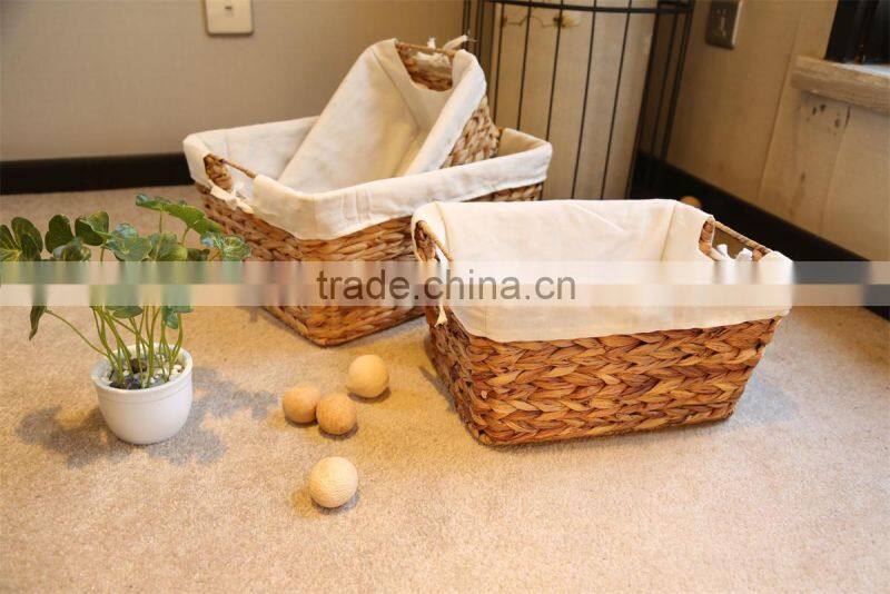hyacinth storage basket
