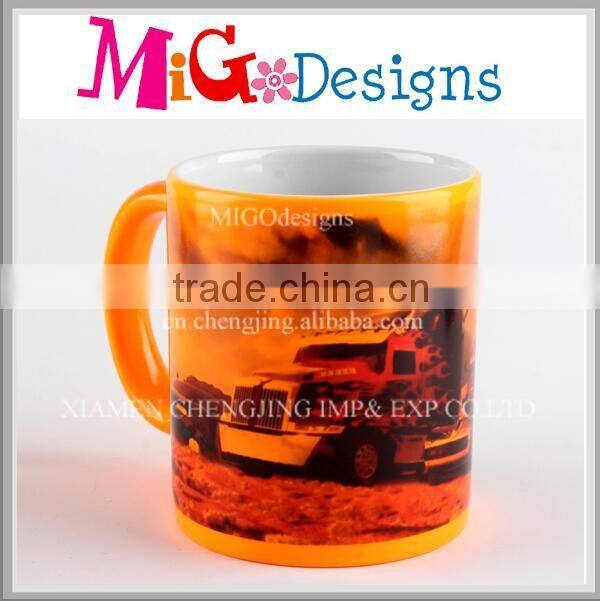 Hot Sale Custom Logo Decal Ceramic Milk Mug