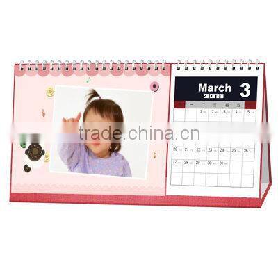 Custom Photo Frame Desktop Handmade Paper Calendar
