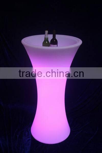 Double wall stainless steel ice cube bucket replacement is Led Ice Bucket Cooler