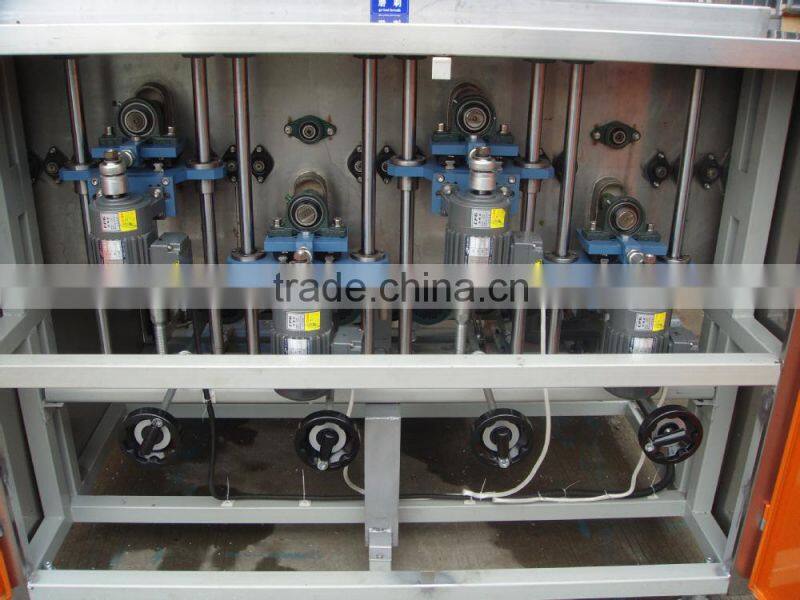 Double Side aluminium/copper/zinc/iron/stainless steel brushing machine