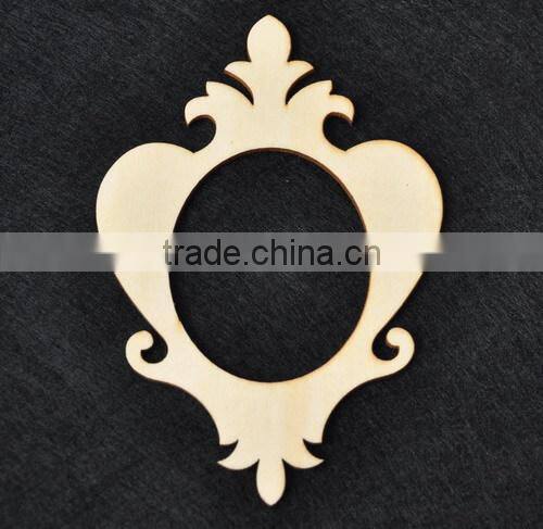 wood veneer frame for decoration