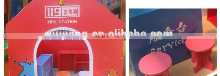 Baby outdoor indoor playground wooden doll house