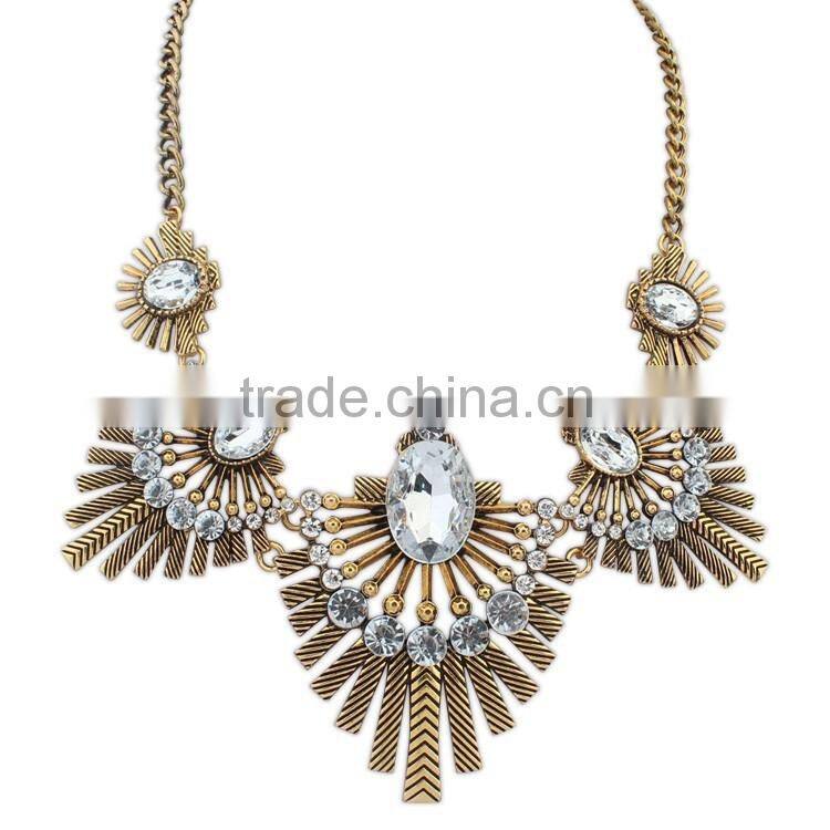 fashionable gold necklace jewelries