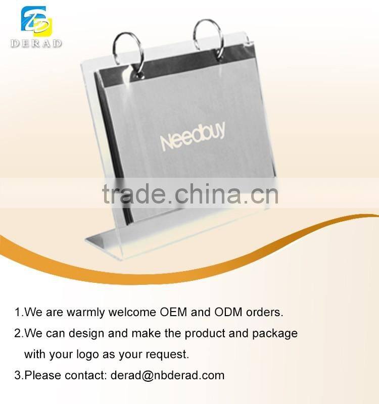 Acrylic Desk Calendar Photo Frame