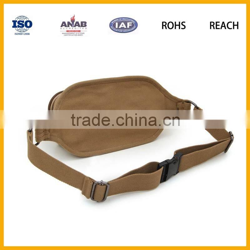 Canvas Messenger Fanny Waist Hiking Pack bag Shoulder Small bags