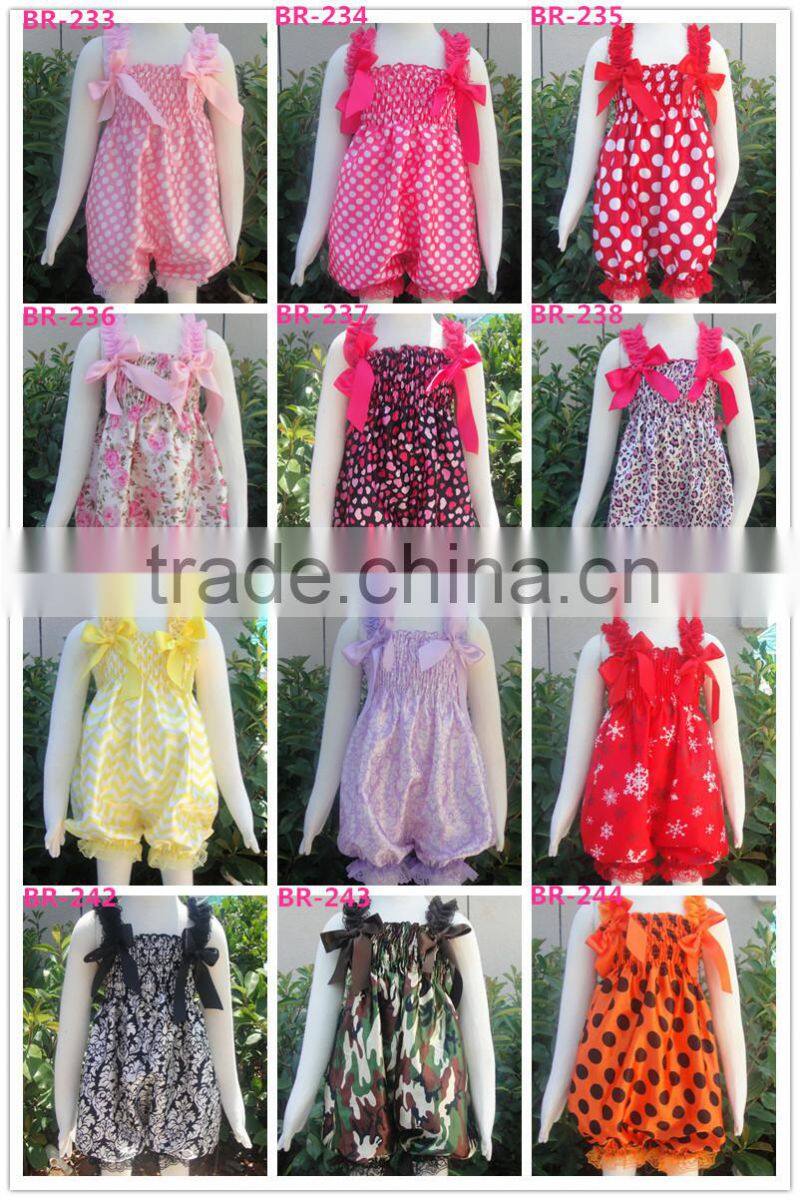 Baby Wholesale Satin Petti Bubble Knickers Princess Romper Red With White Polka Dots Satin Romper Kids Petti Romper