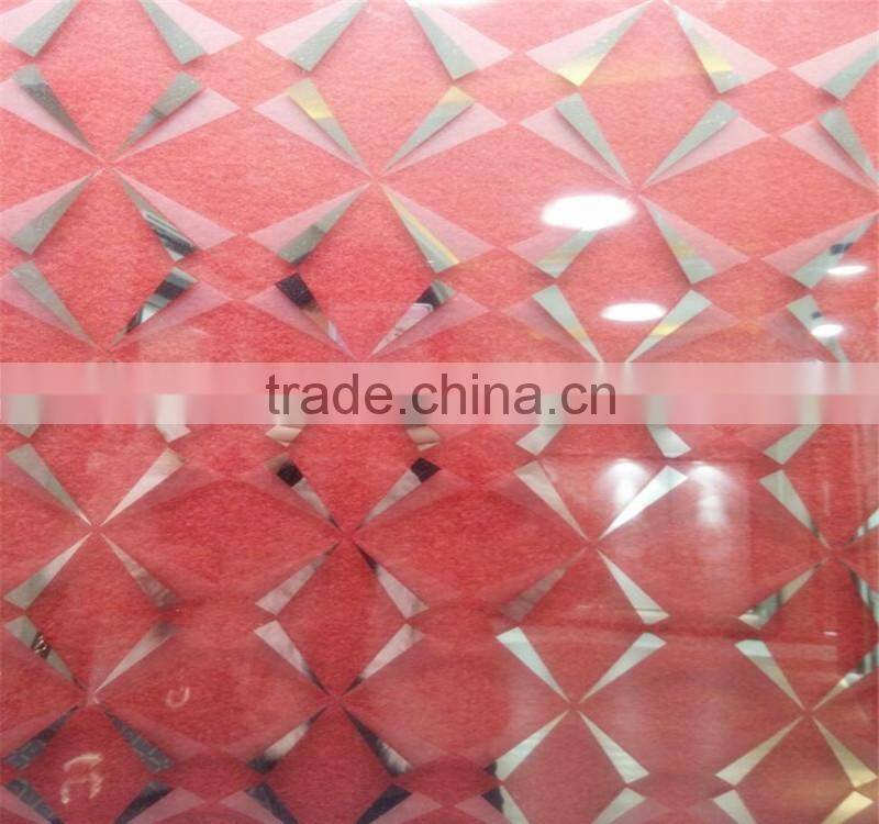 decorative door acid etching glass privacy protection