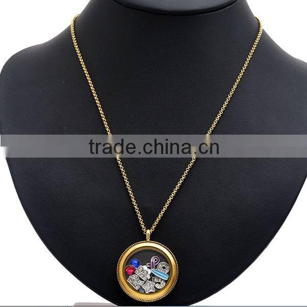 brushed gold heirloom locket custom