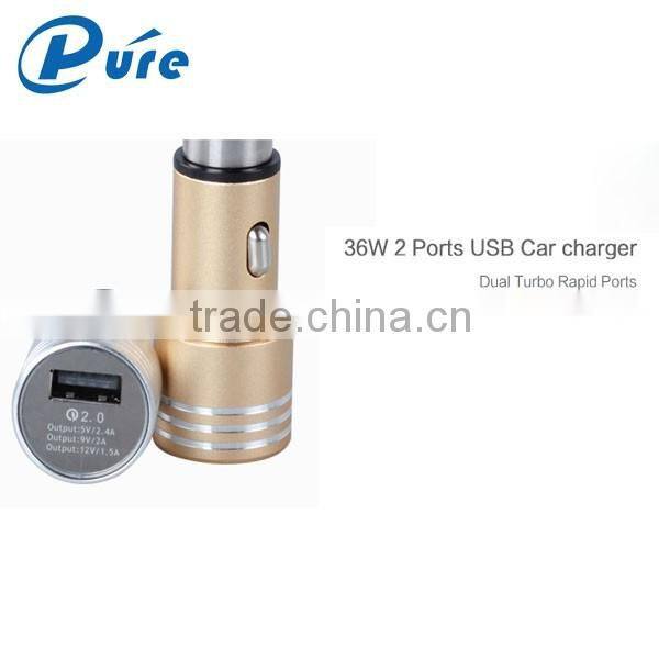 Wholesale 2.1A Car Charger Safe Hammer Car Charger Colorful Charger