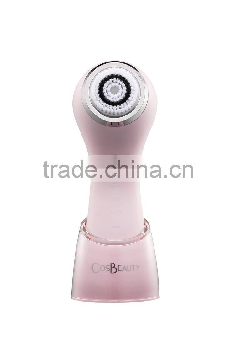 CosBeauty CB-016 2016 electric Multifunction Oscillation Type Facial Cleansing Brush Electric Sonic Facial Brush