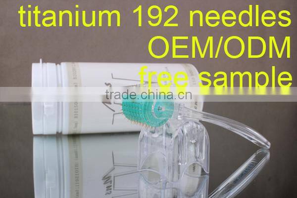 MNS titanium derma roller for skin care dr