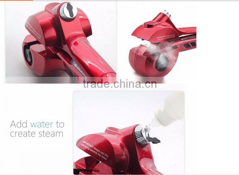 STEAM HAIR CURLER Electric Spray Steam Auto As Seen As on TV Hot Selling Curlers up Heating Rapid Big Wave Magic Hair Curler