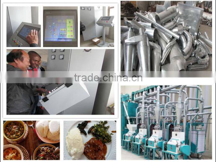 Price suitable maize flour making machine for Africa