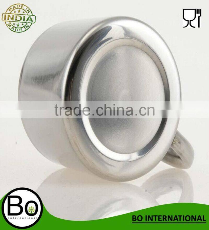 Stainless Steel Coffee Mug Tumbler Camping Mug Double-deck Bilayer Cup 230ml