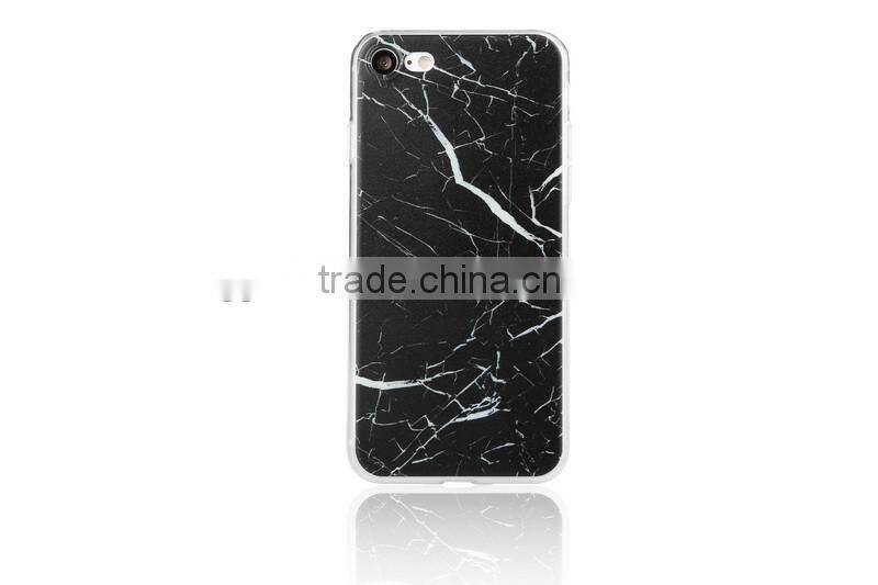 GVC Marble case for iphone 7 PLUS SOFT SILICONE GEL RUBBER case,CREATIVE TPU case for iphone 7 COVER Case STONE STYLE