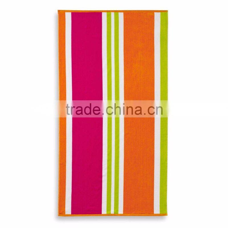 Cheap Promotional Custom Logo 80% Polyester 20% Polyamide Microfiber Beach Towel
