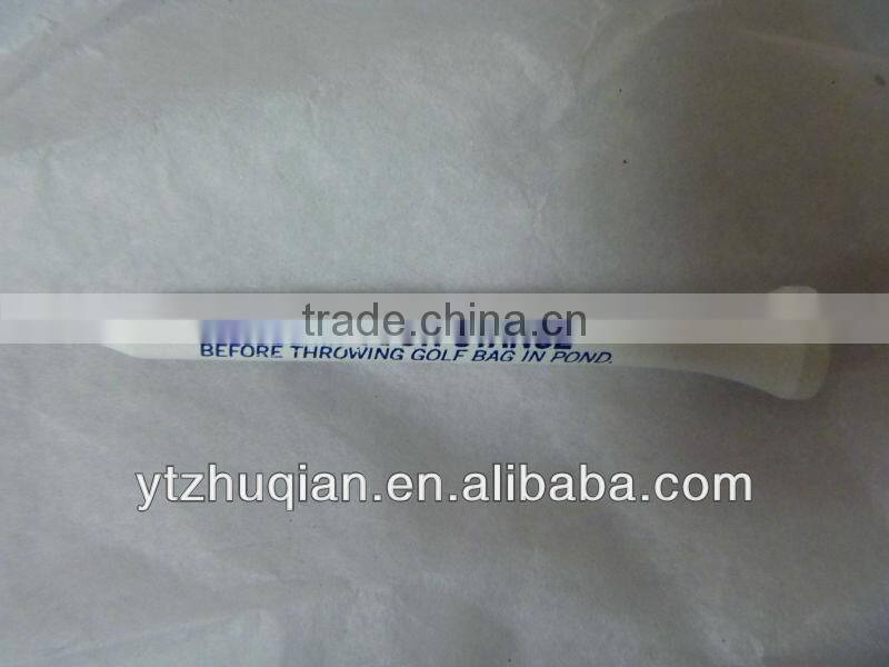 Header Card Packag Wood Golf Tees With High Quality