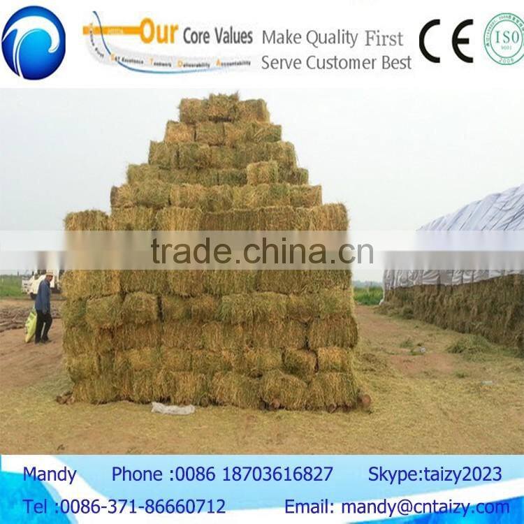 Factory sale price sawdus wood shavings press baler machine