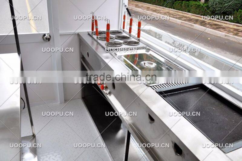 China customization provided electric food truck with three wheels