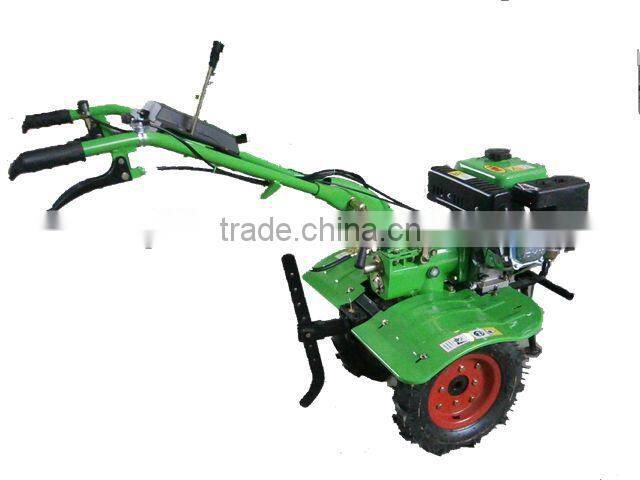 Garden cultivators, light rotary tiller with tool kit