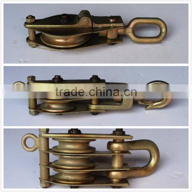Heavy Duty 8T Steel Wire Rope Pulley Snatch Block