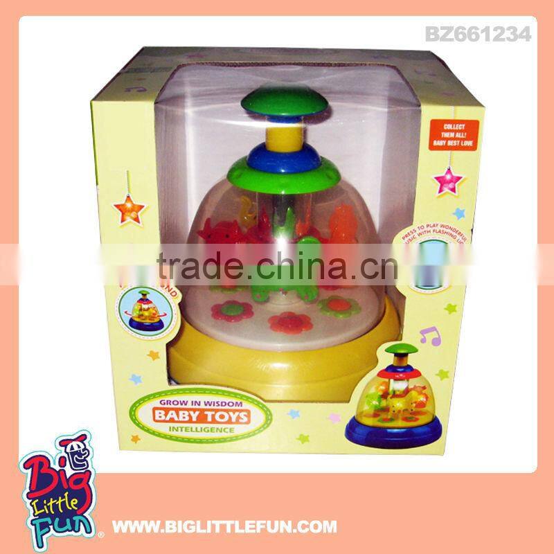 Battery operated toy excavator mini digger kid toys with light and music