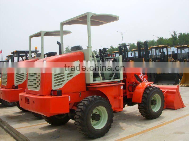 0.8 ton wheel loader ZL10E with CE