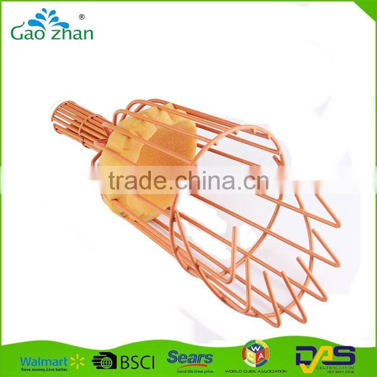 Colorful Long handle Telescoping iron and aluminum garden tool grange fruit picker