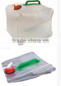 Outdoor folding water bottle bag