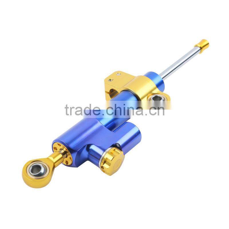 for Universial Motorcycle Adjustable Steering Damper Stabilizer Top Quality Blue