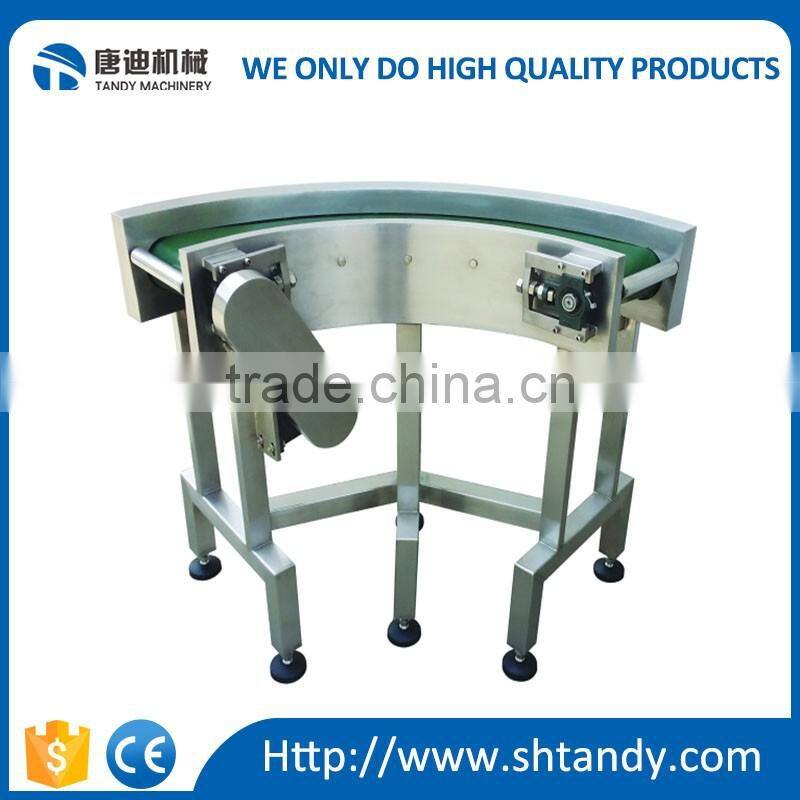 90 degree 180 degree turning roller/belt conveyor