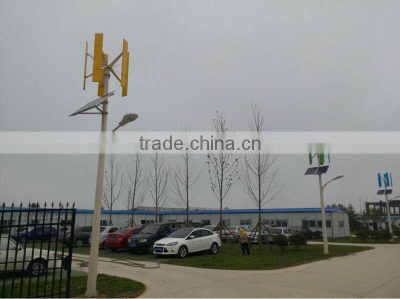 roof-mounted vertical axis wind turbine
