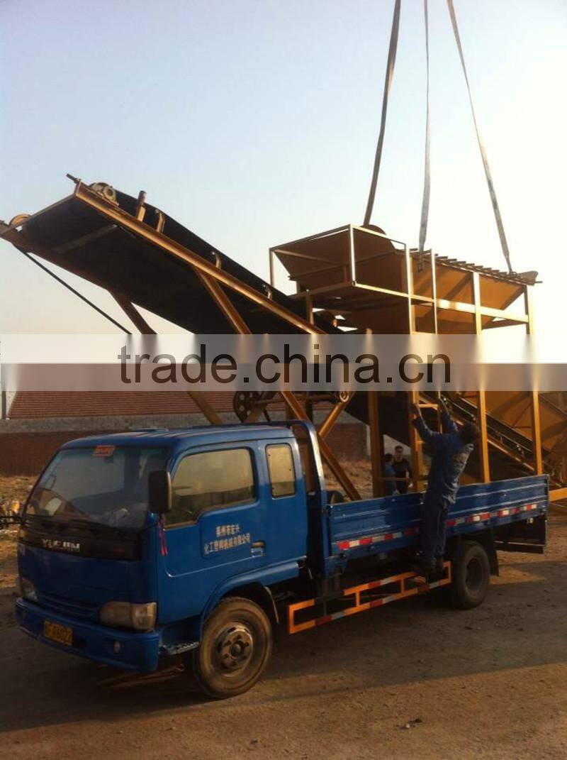 Widely used in power plants and construction site Diesel sand screener machine manufacturer