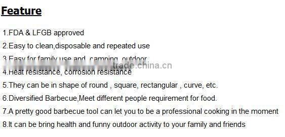 Hot multifunction stainless steel color BBQ tools BBQ grill