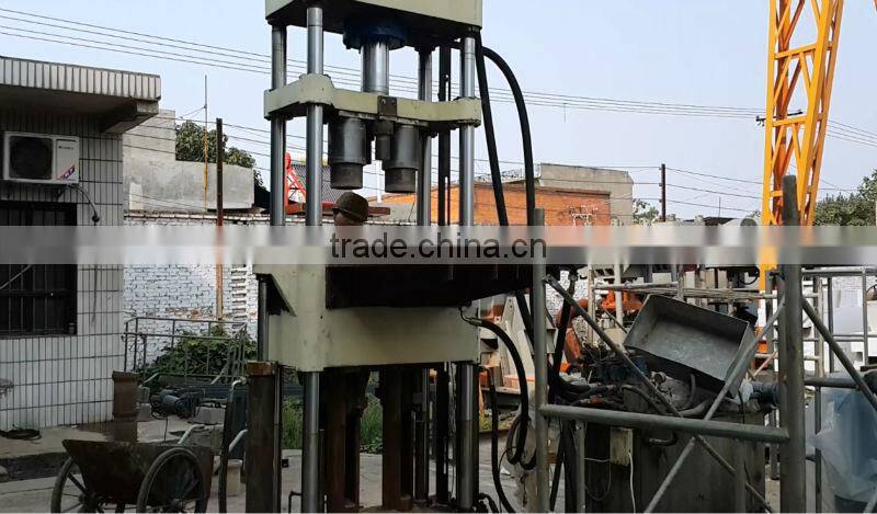 High quality hydraulic iron powder briquette press machine at competitive price
