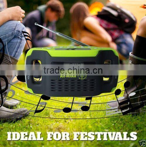 solar powered am/fm radio