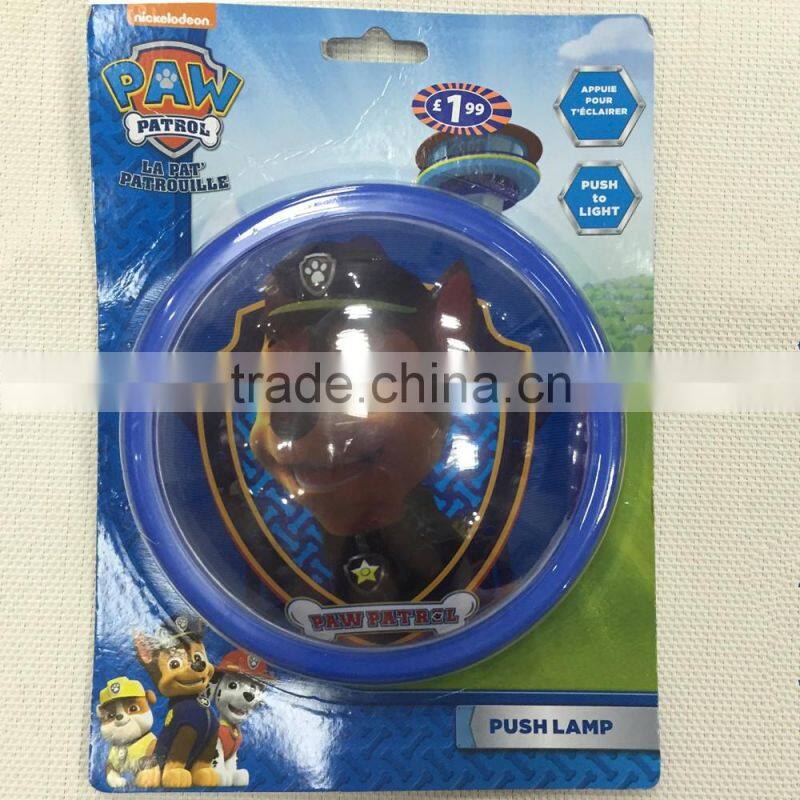 Colorful Cartoon LED Push Touch Night Light