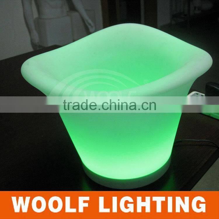 NEW design hot sale used wine ktv bar led small ice bucket