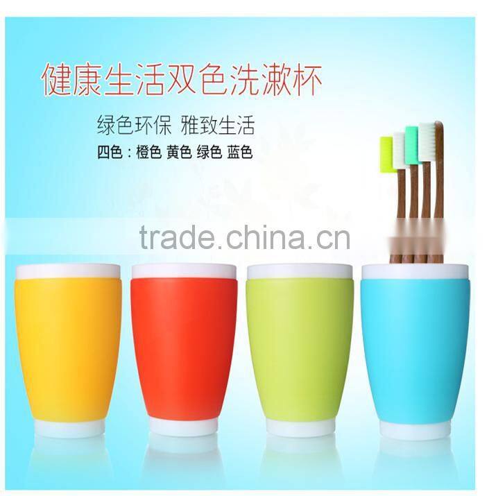 N220 Best sell Creative gargle Wash gargle cup couples toothbrush cup
