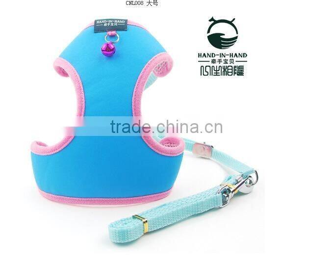 CY116 Vest Dog Collar Traction Rope Pet Supplies Adjustable Pet Leash