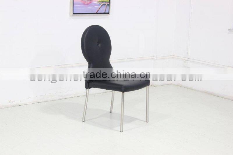 armless chair , metal cafe chair , dining chair for living room furniture