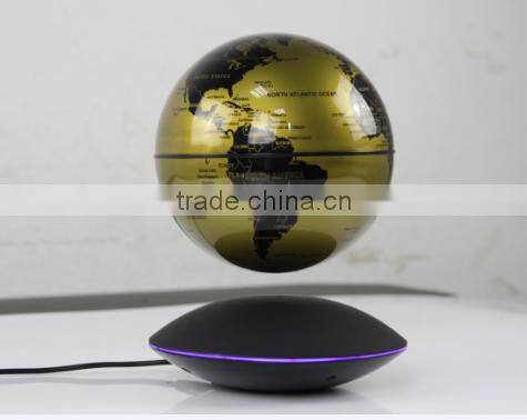 Magnetic Floating Levitation Globe Unique Maglev Globe Gold Color